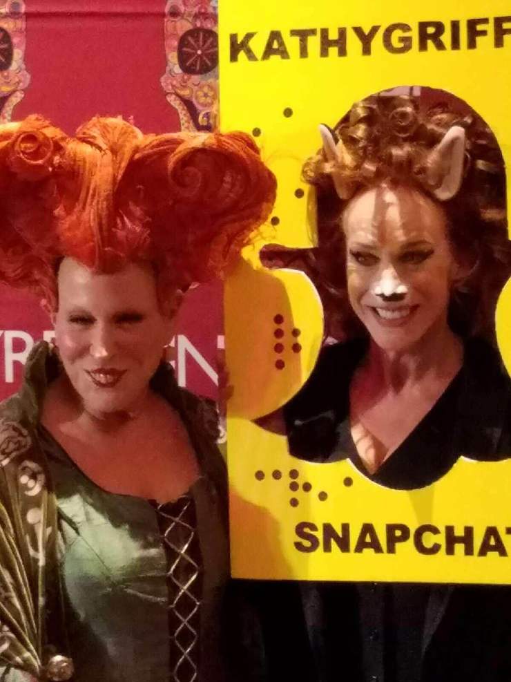 Bette Midler and Kathy Griffin