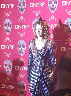 Sandra Bernhard at Hulaween Gala