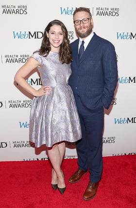 WebMD People's Choice Award recipients Seth Rogen and Lauren Miller Rogen attend the 2016 WebMD Health Heroes Awards