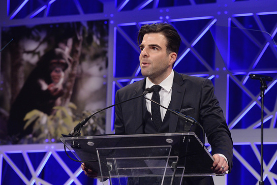 Zachery Quinto Speaks At HSUS To The Rescue! New York Gala Zachery Quinto Speaks At HSUS To The Rescue! New York Gala