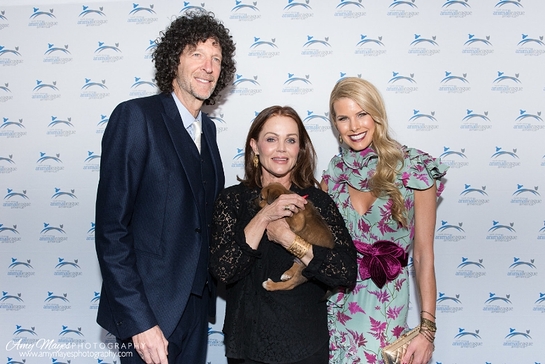 Howard Stern, Belinda Carlisle and Beth Stern at North Shore Animal League America's 2016 Get Your Rescue On Gala 