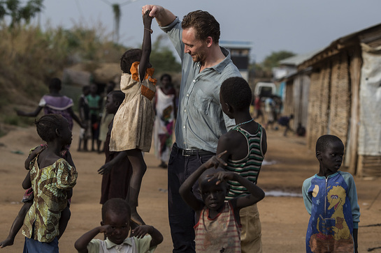 UNICEF Ambassador Tom Hiddleston returns to South Sudan
