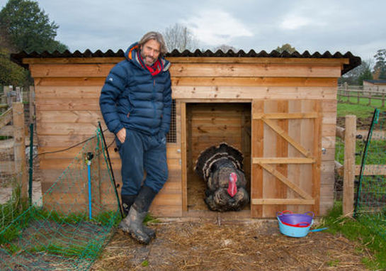 John Bishop loves turkey