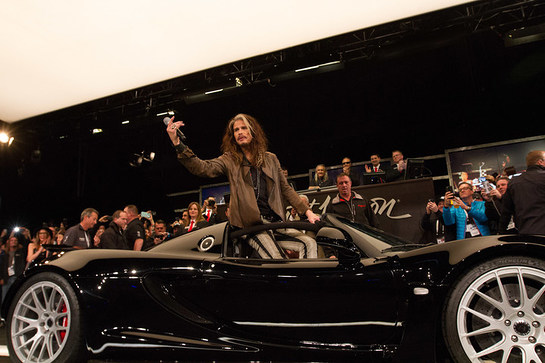 Steven Tyler auctions his rare Hennessey Venom GT sports car for Janie's Fund