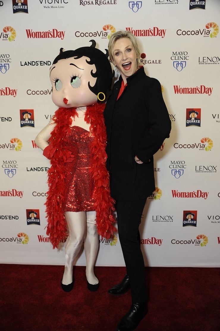 Jane Lynch and Betty Boop