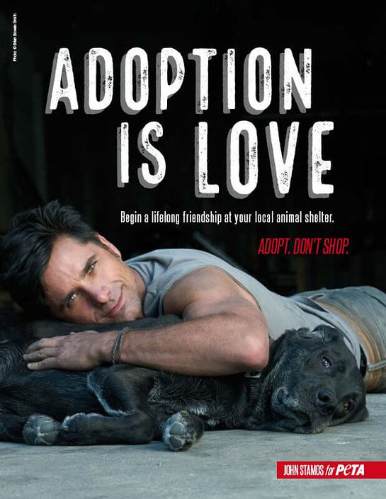 John Stamos PETA Ad