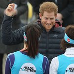 Prince Harry Visits Team Heads Together For Mental Health Campaign