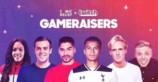 Comic Relief and Twitch Comic Relief and Twitch