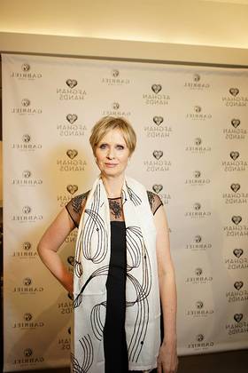Cynthia Nixon at Gabriel & Co. and Afghan Hands Shopping Event Cynthia Nixon at Gabriel & Co. and Afghan Hands Shopping Event
