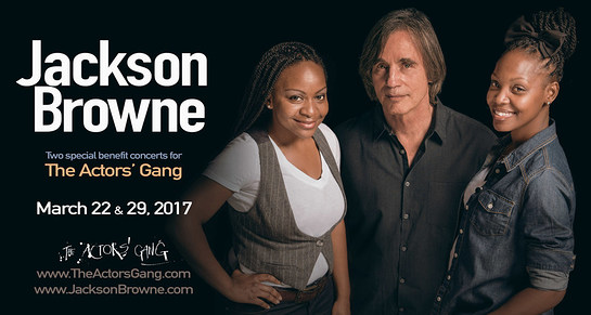 Jackson Browne to perform two special benefit concerts for The Actors' Gang Theatre