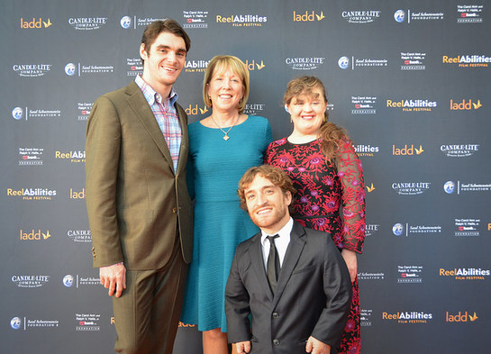 RJ Mitte, Susan Brownknight, Nic Novicki, and Jamie Brewer attend the ReelAbilities Film Festival RJ Mitte, Susan Brownknight, Nic Novicki, and Jamie Brewer attend the ReelAbilities Film Festival