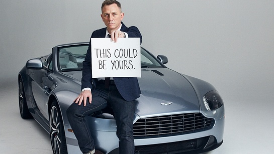 Meet Daniel Craig and Take Home an Aston Martin