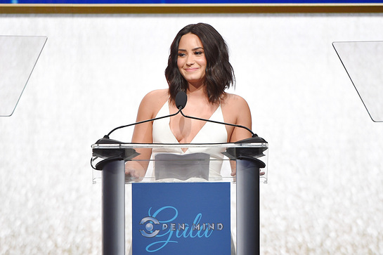 Demi Lovato Honored At Open Mind Gala