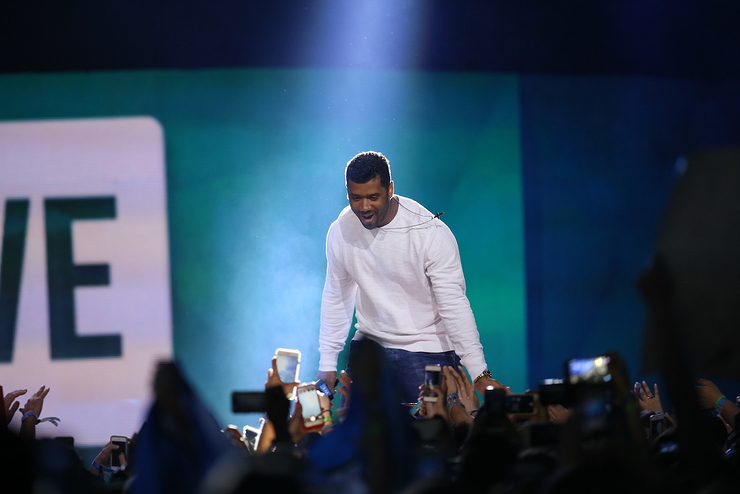 Russell Wilson at WE Day