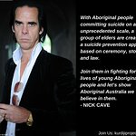 Nick Cave Supports Australian Aboriginal Elders To Create Suicide Prevention App