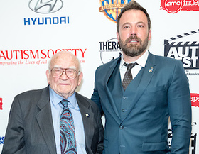 Ed Asner and Ben Affleck