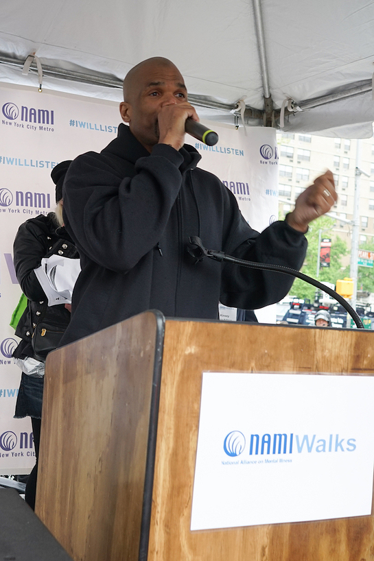 Darryl McDaniels at NAMIWalks NYC