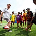 Arsenal Legend Opens New Football Pitches In Indonesia With Save The Children