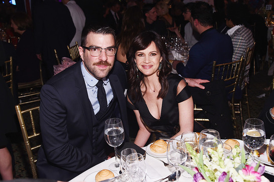 Zachary Quinto & Carla Gugino