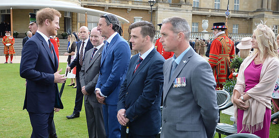 Prince Harry hosts the annual Not Forgotten Garden Party