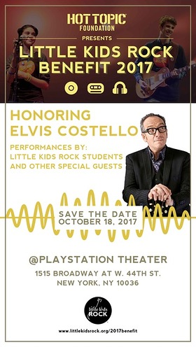 Little Kids Rock Honor Elvis Costello