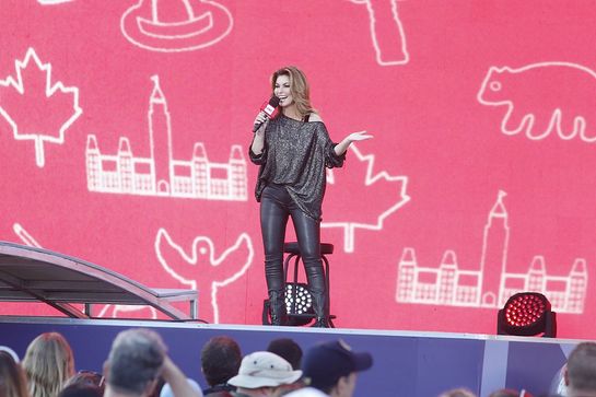 Shania Twain at WE Day Canada