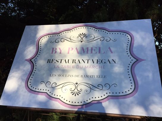 Pamela Anderson Celebrates Opening of Vegan Pop-Up Restaurant in Saint-Tropez