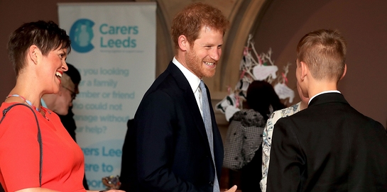 Prince Harry visits Leeds