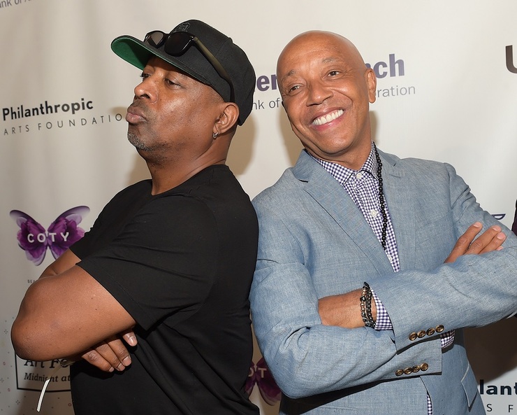 Chuck D and Russell Simmons