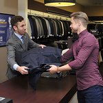 Derek Hough And National Sports Coaches Support 10th Annual National Suit Drive