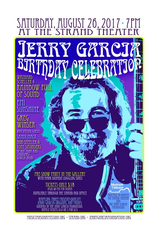 Jerry Garcia Birthday Benefit Concert