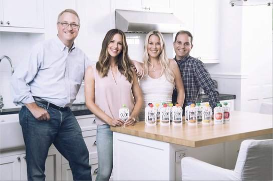 John Foraker, Jennifer Garner, Cassandra Curtis and Ari Raz