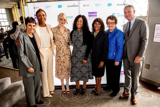 Emma Stone, Billie Jean King, Shonda Rhimes and Christiane Amanpour