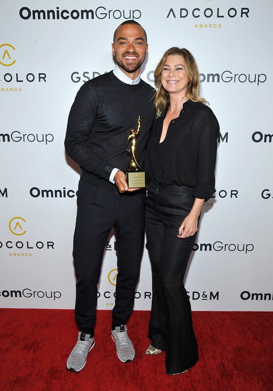 Jesse Williams and Ellen Pompeo