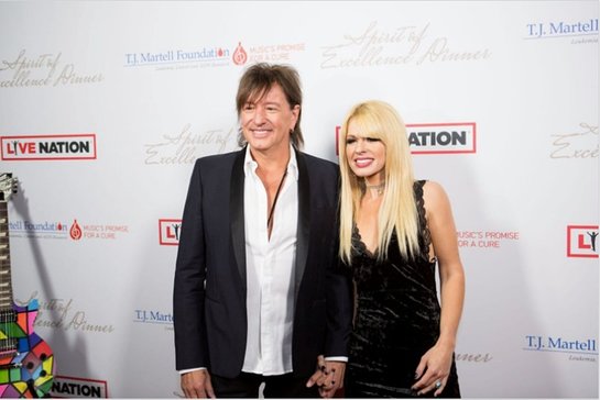 Richie Sambora and Orianthi Attend & Perform at T.J. Martell's Spirit of Excellence Dinner