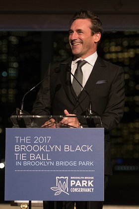 Jon Hamm Attends Brooklyn Black Tie Ball