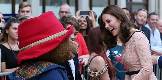 The Duchess Of Cambridge Meets Paddington Bear