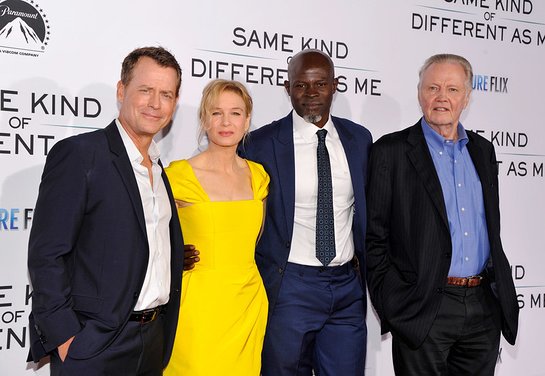 Greg Kinnear, Renee Zellweger, Djimon Hounsou and Jon Voight