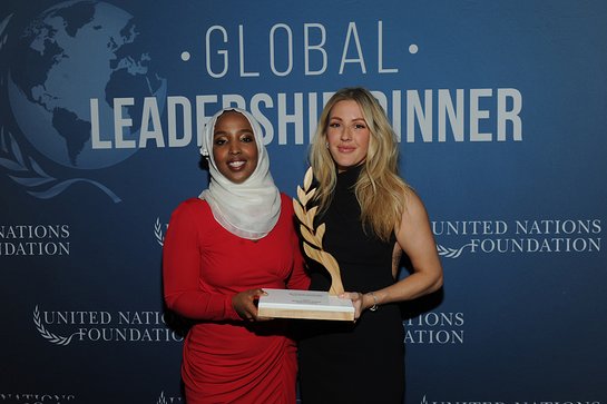 Munira Khalif and Ellie Goulding