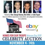 Homes For Our Troops Veterans Day Celebrity Auction Raises Funds For Post 9/11 Injured Veterans