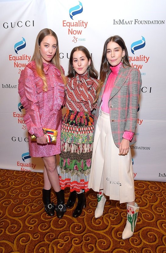 Haim Attends Make Equality Reality Gala