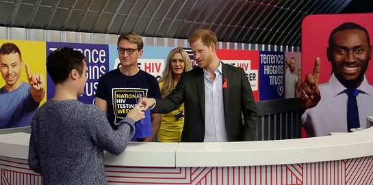 Prince Harry Launches #HIVTestWeek
