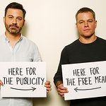 Sit Down To An Uncomfortable Meal With Matt Damon And Jimmy Kimmel