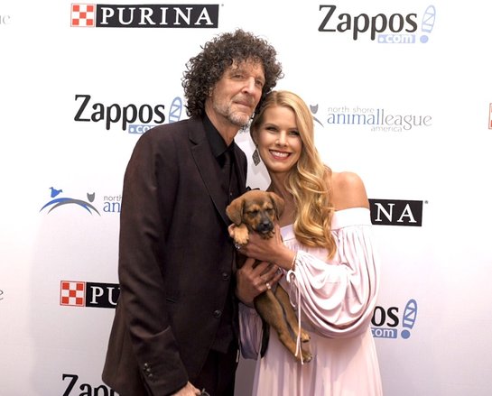 Beth and Howard Stern at 2017 Get Your Rescue On Celebrity Gala