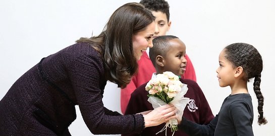 The Duchess of Cambridge visits the Rugby Portobello Trust