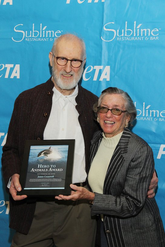 James Cromwell Honored By PETA