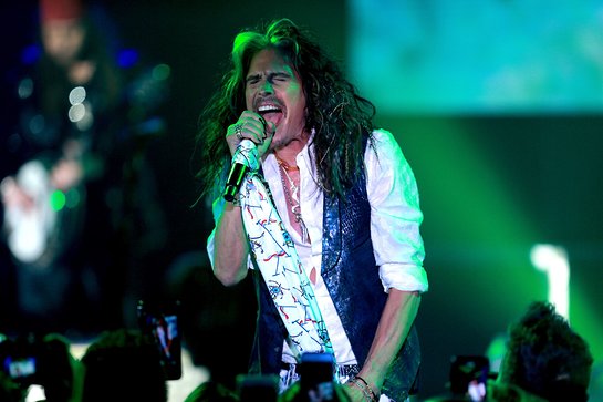 Steven Tyler Performs At Inaugural Janie's Fund Gala and GRAMMY Viewing Party