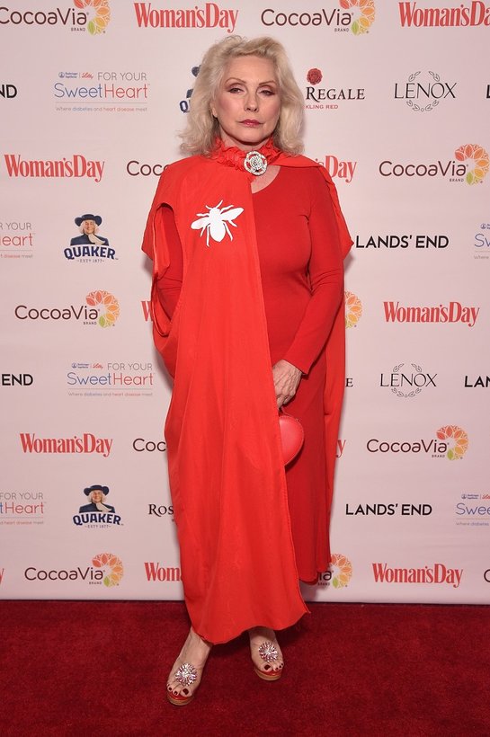 Debbie Harry at 15th annual Woman's Day Red Dress Awards
