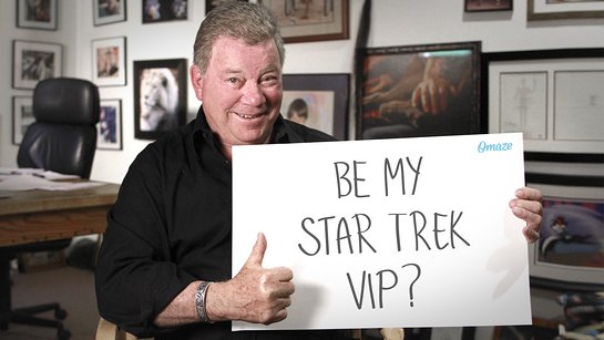 Join William Shatner at Star Trek Convention