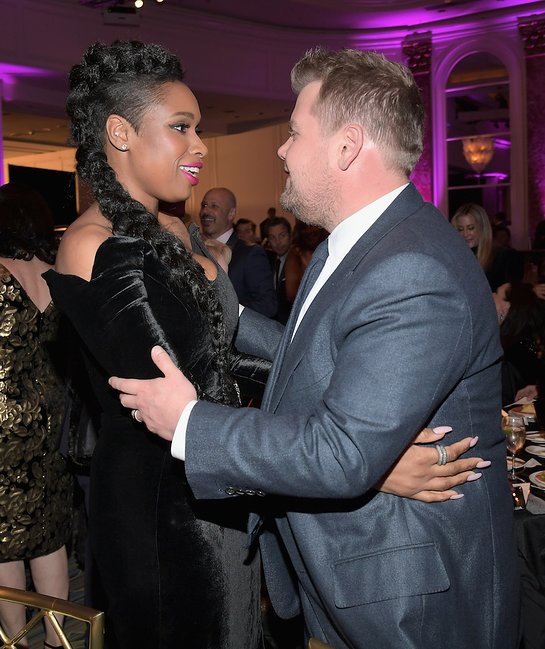 James Corden and Jennifer Hudson